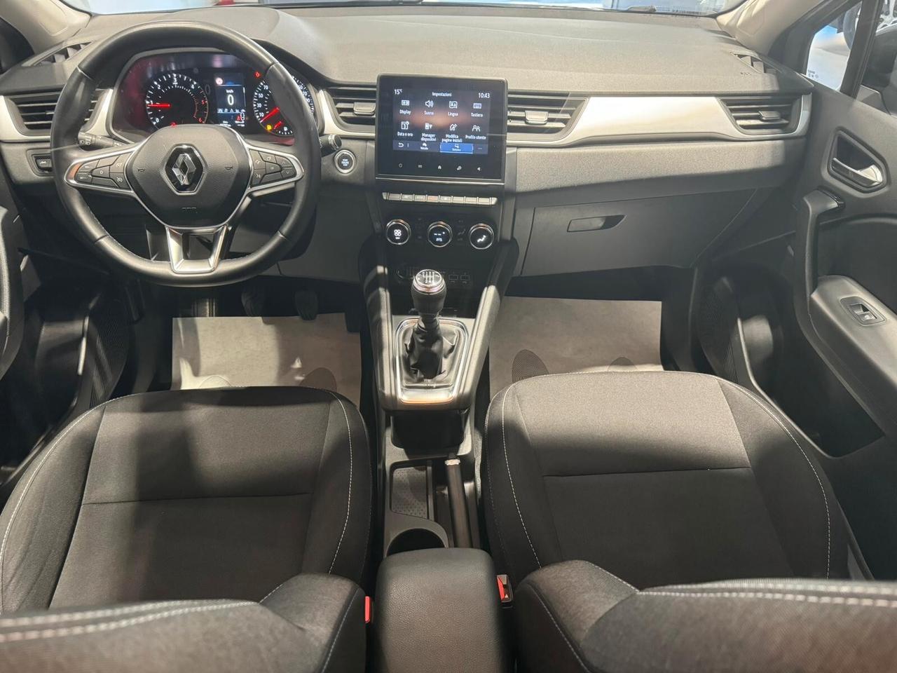 Renault Captur Dci 115 Cv Business Fari Led Navy Retrocamera...