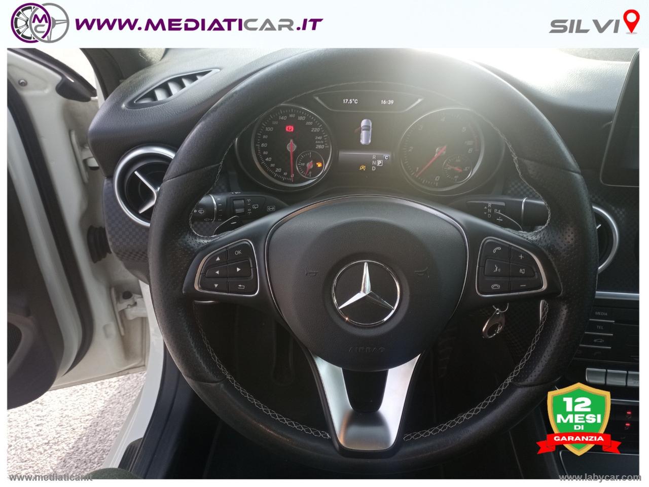 MERCEDES-BENZ A 180 d Automatic Sport UNICO PROPRIETARIO