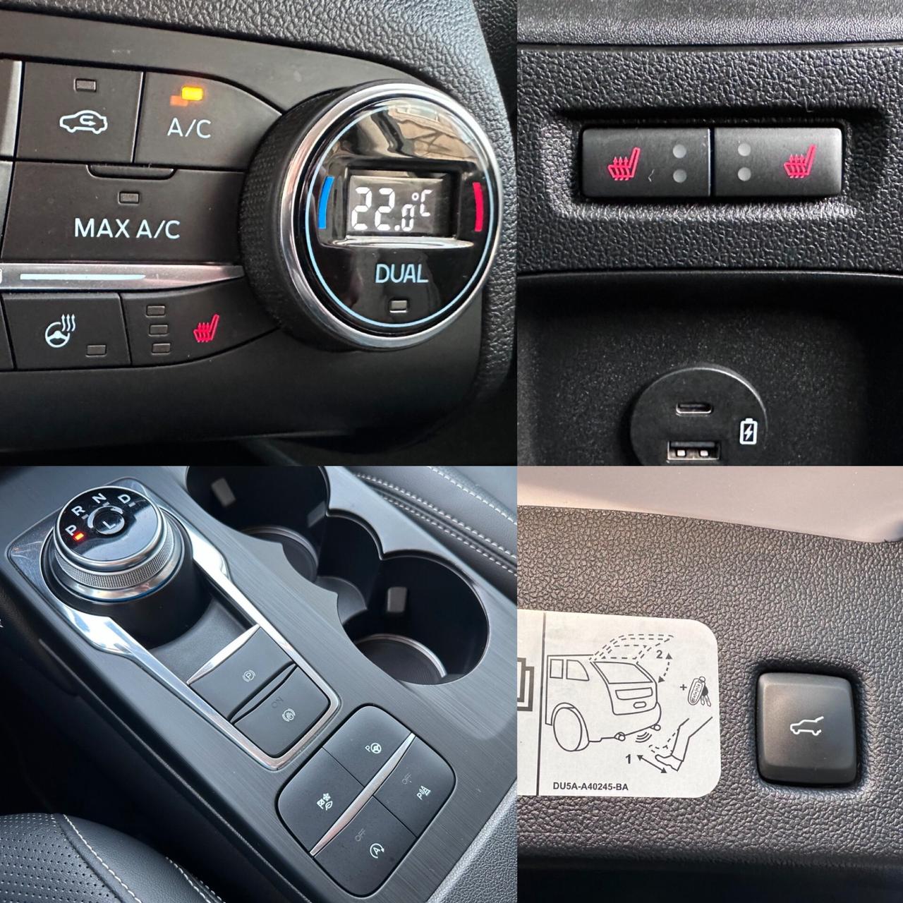 Ford Kuga 2.0D 190CV AWD VIGNALE AUTOMATICA PELLE! FULL LED!