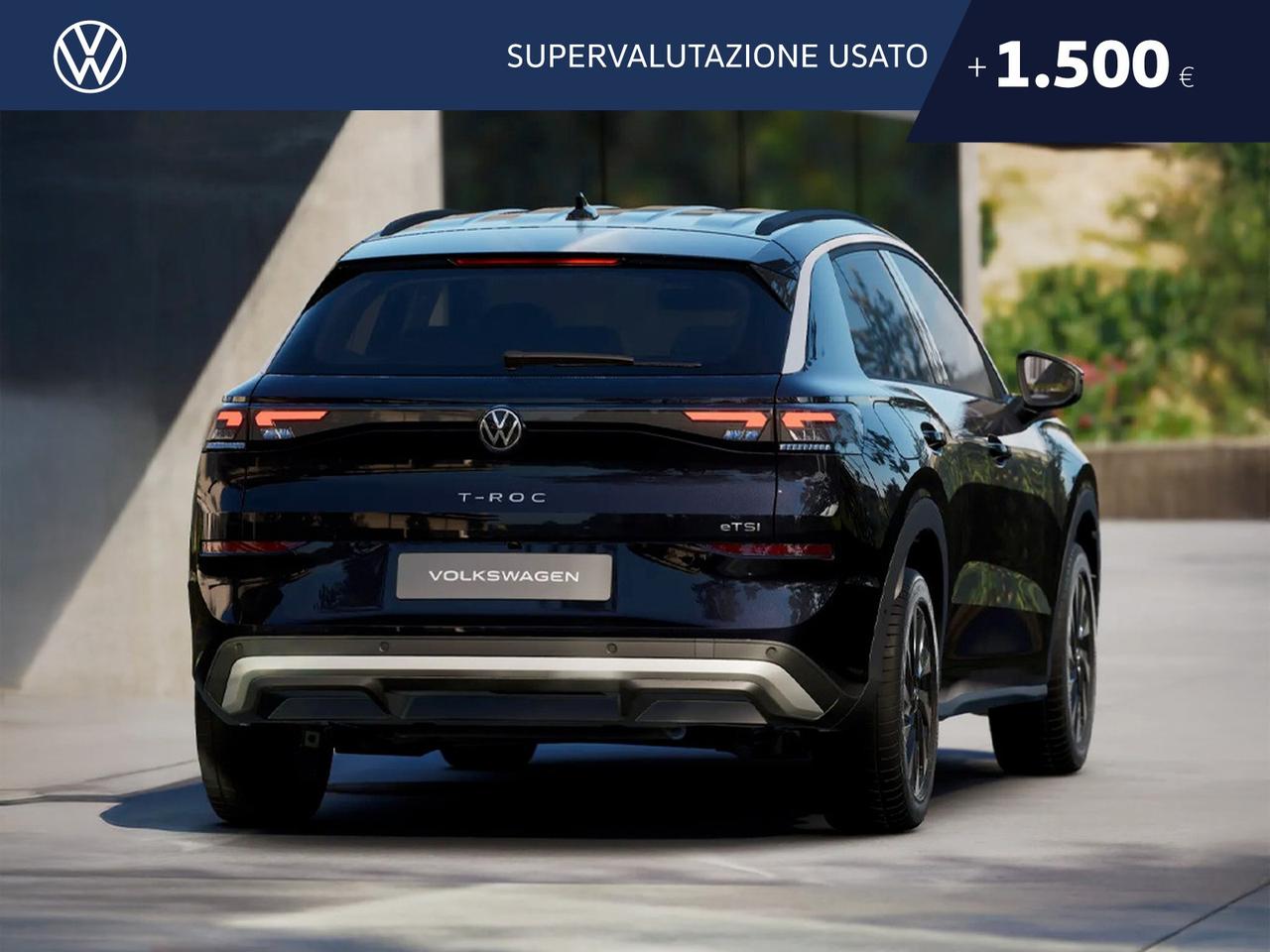 Volkswagen T-Roc 1.5 etsi life 115cv dsg