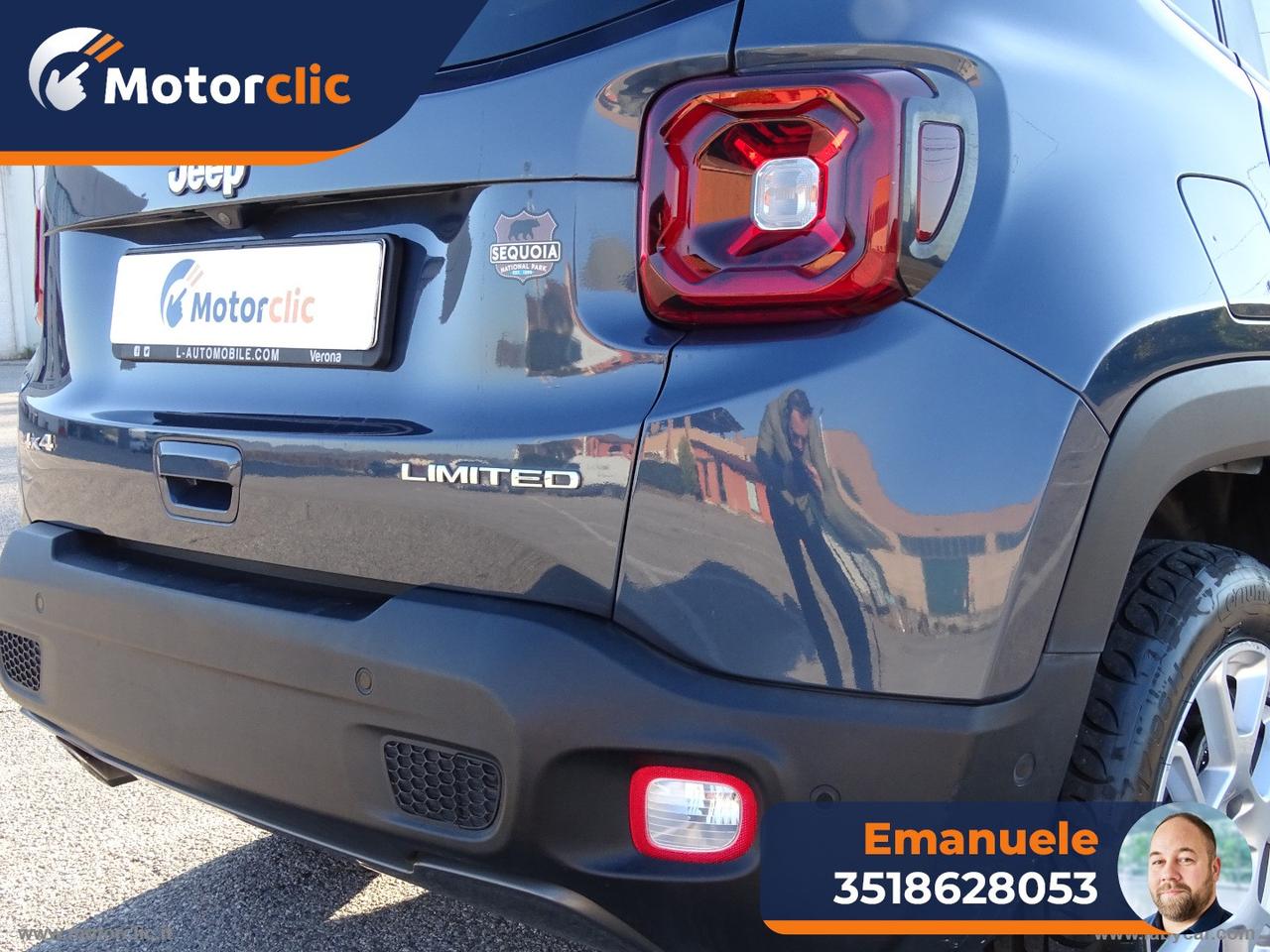 JEEP Renegade 2.0 Mjt 140 CV 4WD AD. Limited