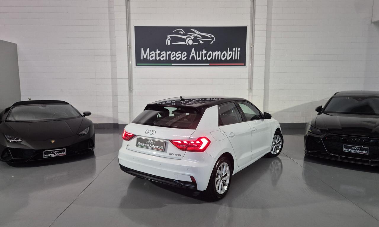 Audi A1 30 TFSI 1.0cc 116cv S-Tronic FullLed CarPlay Auto