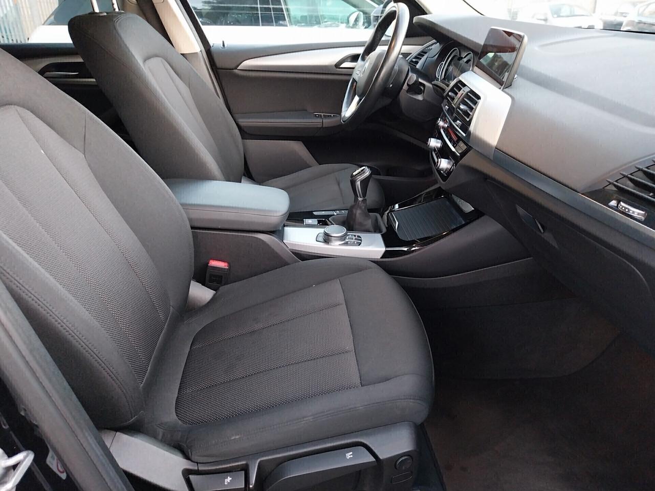 BMW X3 2.0 DIESEL CAMBIO MANUALE 2018