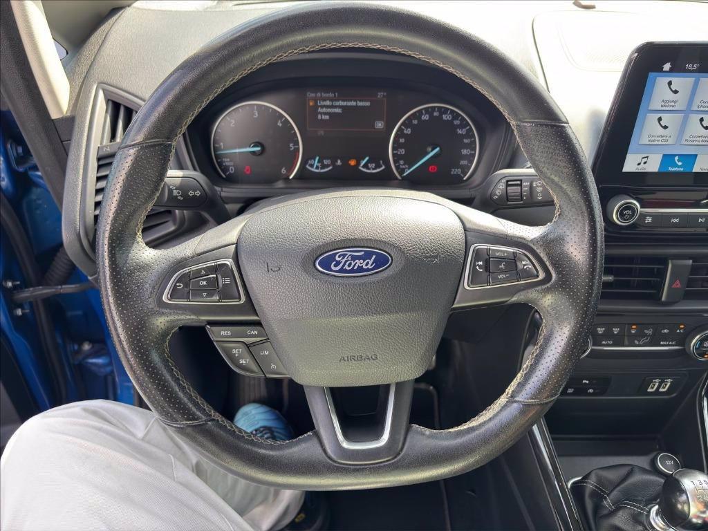 FORD EcoSport 1.5 ecoblue ST-Line s&s 100cv my19 del 2018