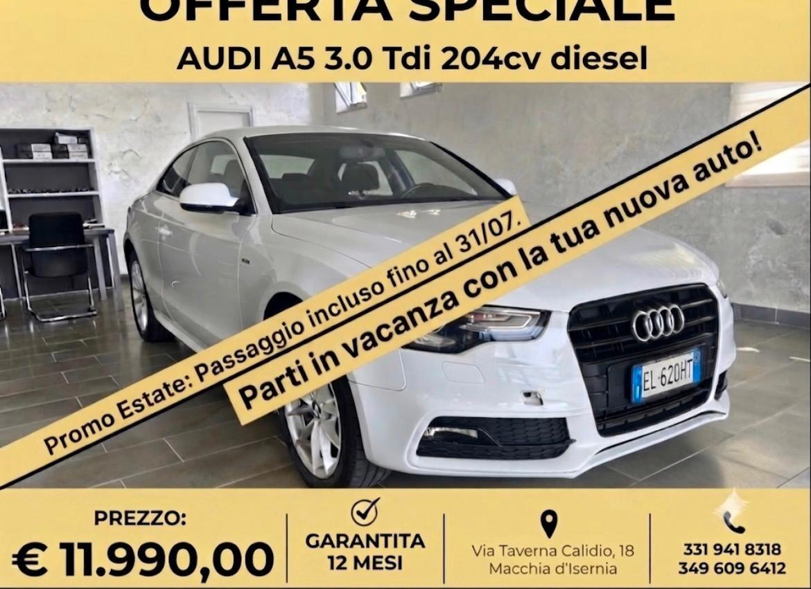 Audi A5 SPB 3.0 V6 TDI 204CV multitronic