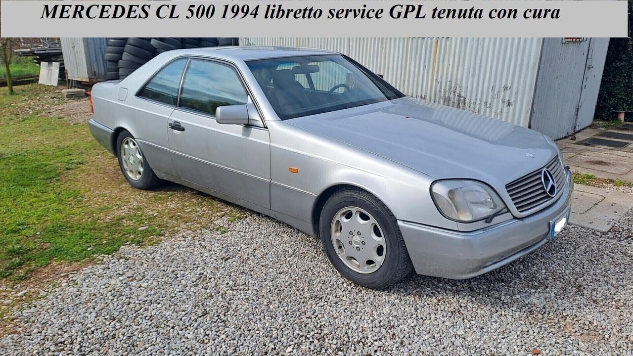 Mercedes-benz CL 500 ben tenuta EPOCA