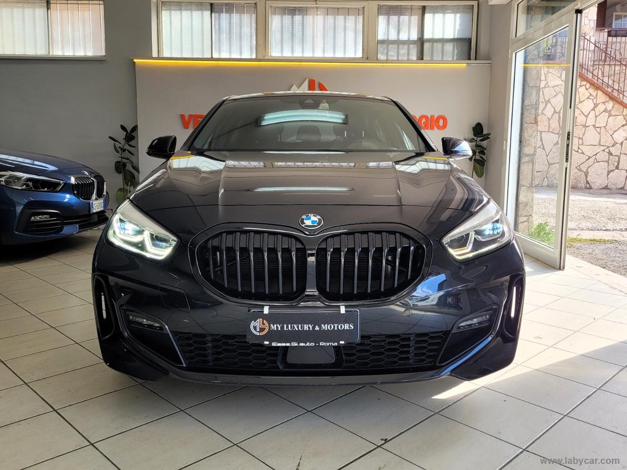 BMW 118d MSPORT AUT. TOTAL BLACK ITA*P.CONSEGNA