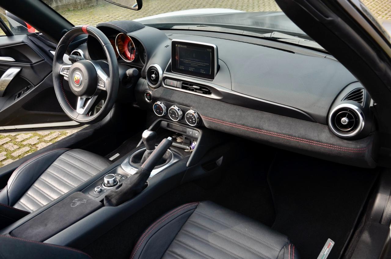 ABARTH 124 SPIDER 1.4 t m.air EDIZIONE NUMERATA 170cv, UFF ITALIANA, SERVICE ABARTH, HI-FI BOSE, SEDILI IN PELLE, PERMUTE