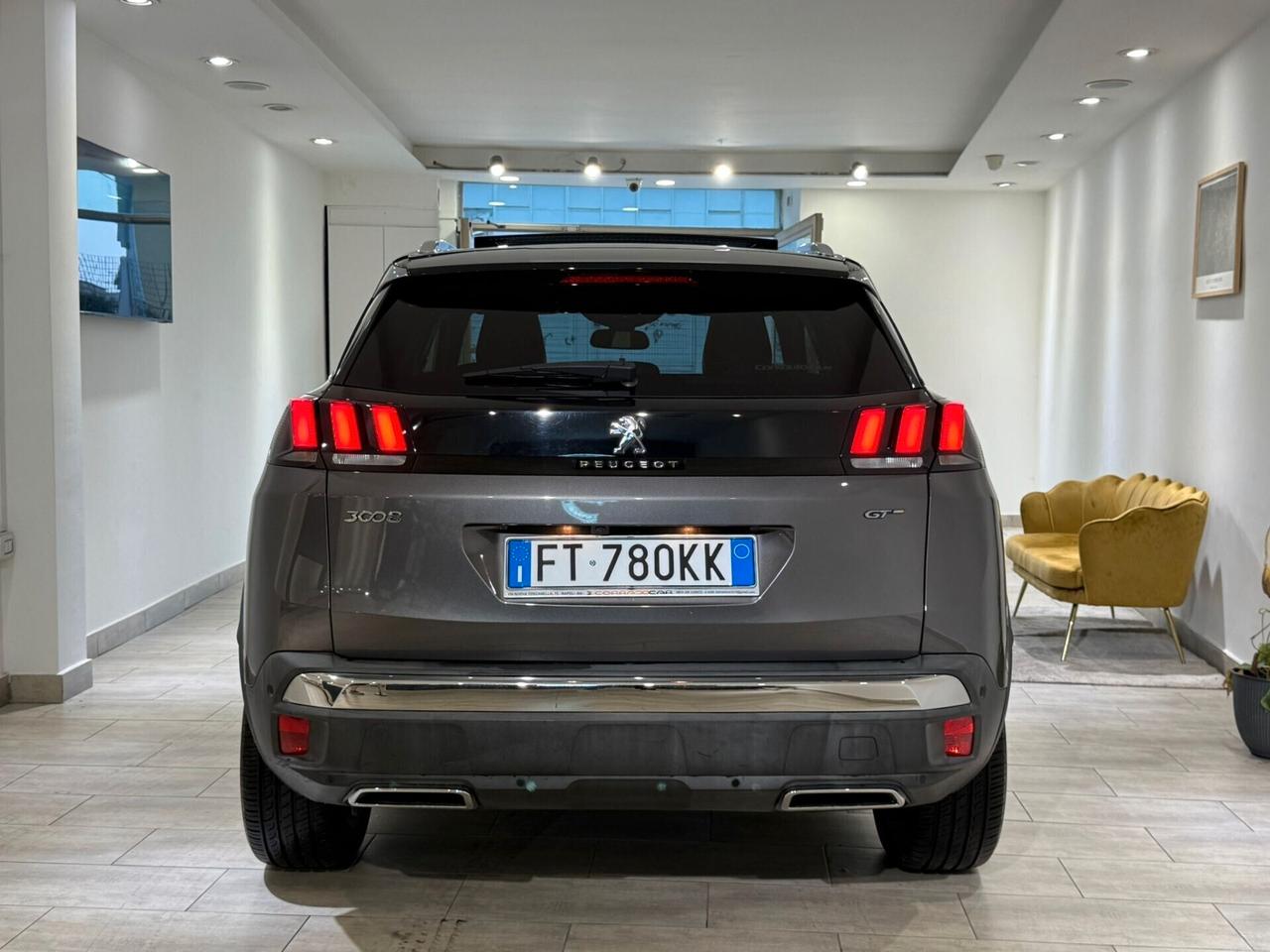 PEUGEOT 3008 BLUEHDI 180 S&S EAT8 GT 2018 CON SOLI 110.000 KM