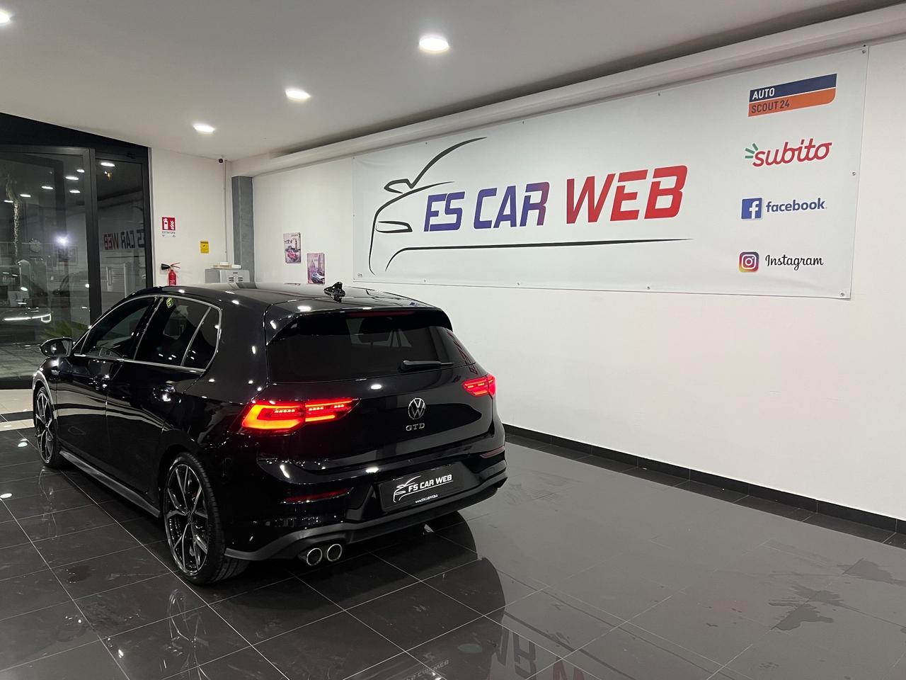 VOLKSWAGEN GOLF 8 2.0 TDI DSG GTD 200 cv