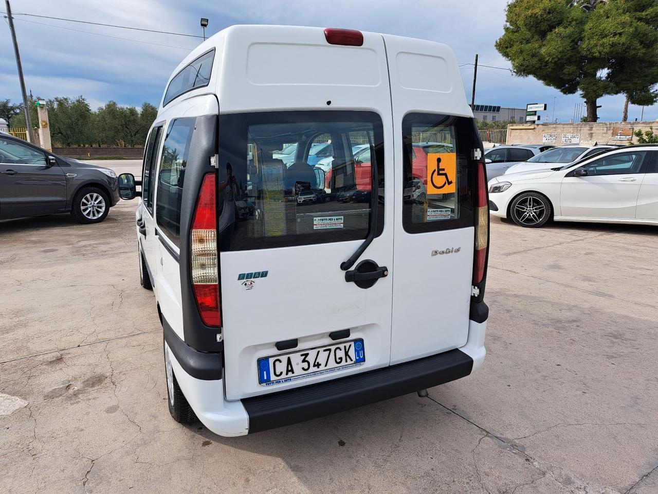 Fiat Doblo 1.9 JTD PEDANA DISABILI TETTO ALTO