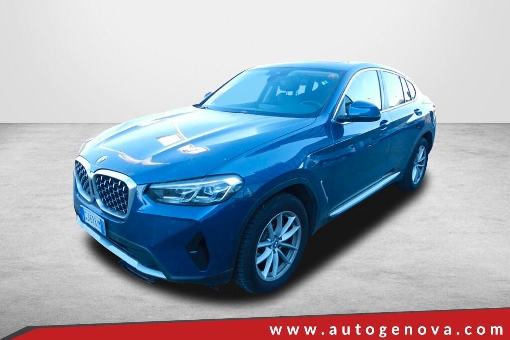 BMW X4 20D 190CV STEPTRONIC 48V X-DRIVE BUSINESS ADVANTAGE ( FARI LED - TETTO PANORAMICO APR. - PELLE - CLIMA TRIZONA - CRUISE - NAVI - MIRROR - PARK ASSISTANT - TELECAMERA POST. )
