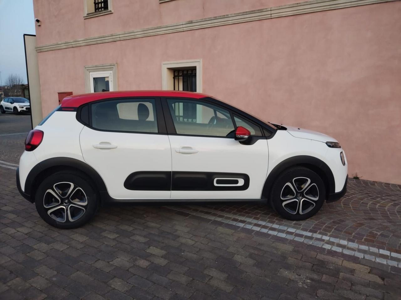 Citroen C3 Shine tetto rosso