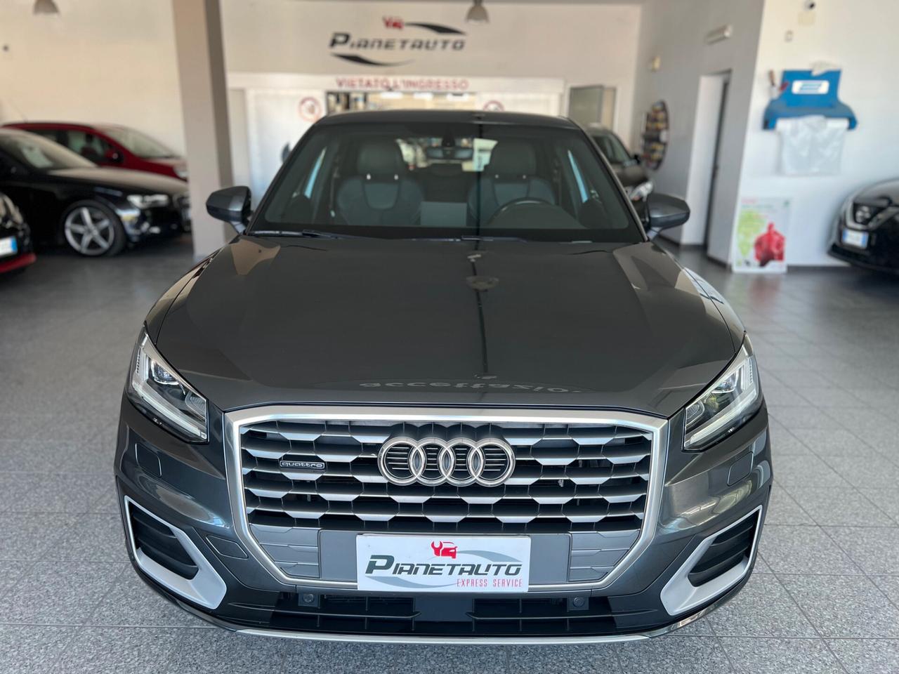 Audi Q2 2.0 tdi 150CV quattro SPORT S LINE s-tronic PELLE/LED/18; PERFETTA!!