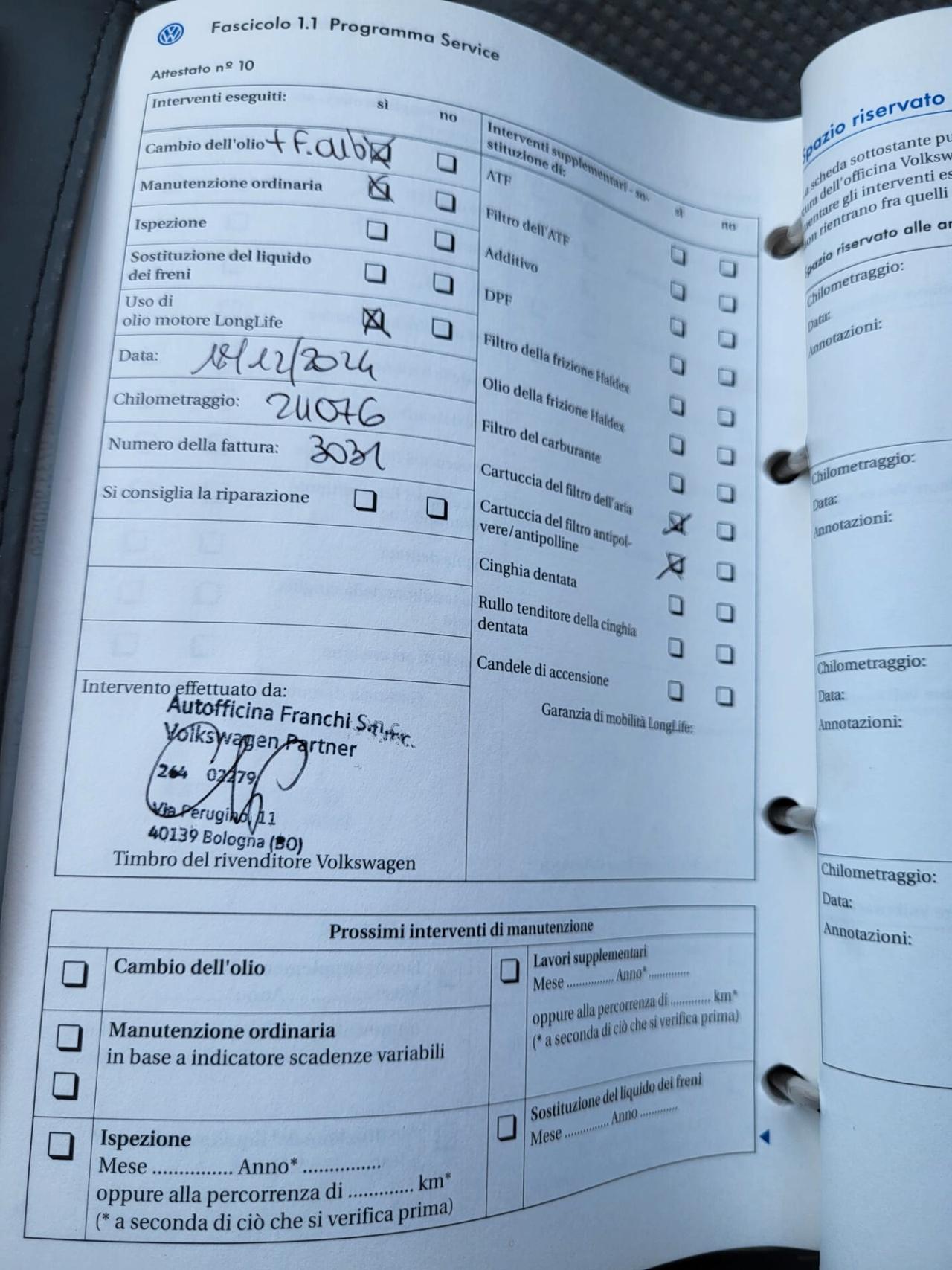 VOLKSWAGEN POLO 1,4 TDI-CINTA DISTR. NUOVA-TAGLIANDI VOLKSW