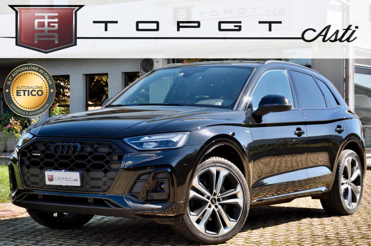 Audi Q5 40 TDI 204 CV quattro S tronic S line plus, GARANZIA UFF, UFF ITALIANA, SERVICE UFF, 21", PERMUTE