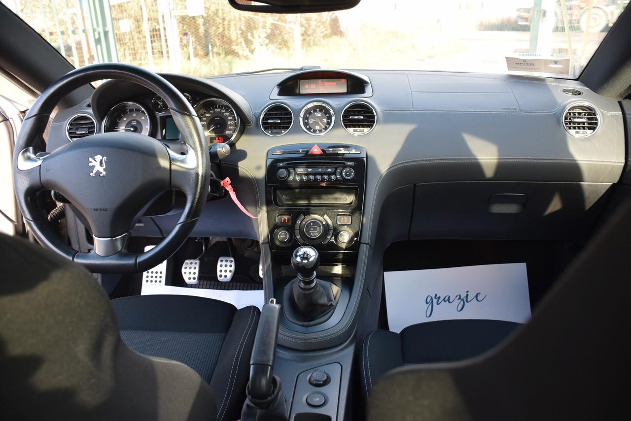 Peugeot RCZ 2.0HDi 163CV 4POSTI-UNICO PROPRIETARIO SENSORI CRUISE BT