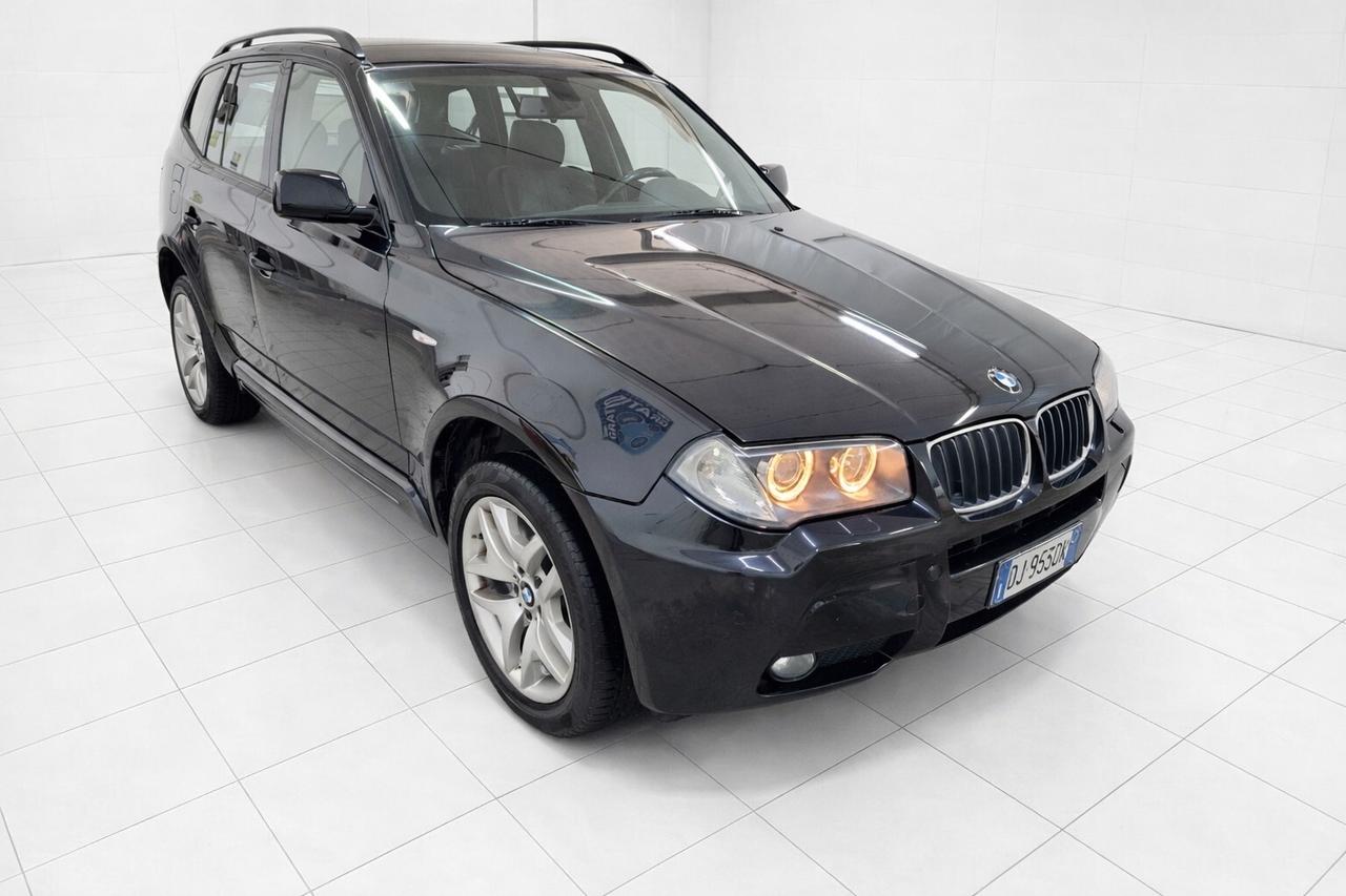 Bmw X3 2.0D M SPORT 150CV 2008 KM CERTIFICATI NAVI BXENON