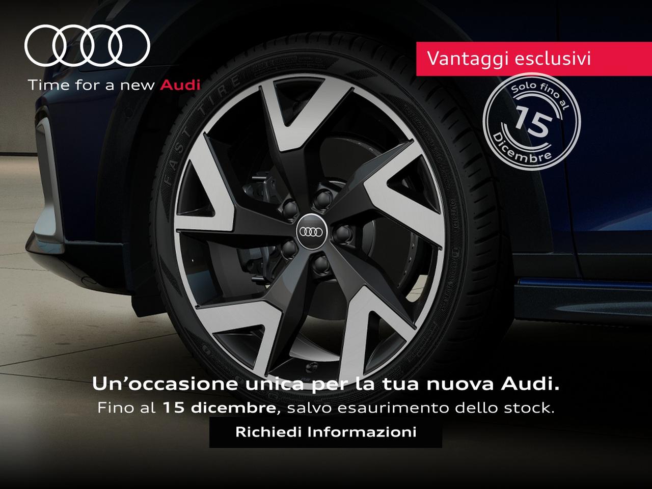 Audi A3 allstreet 2.0 tdi identity contrast 150cv s-tronic