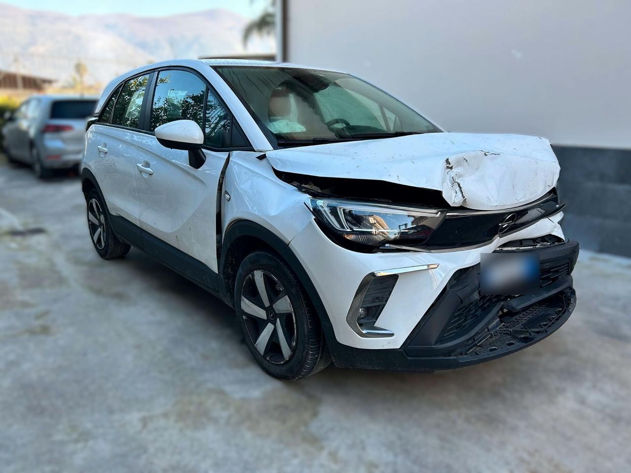 Opel Crossland 1.2 Benz/GPL 82CV - 2021 Incidentata