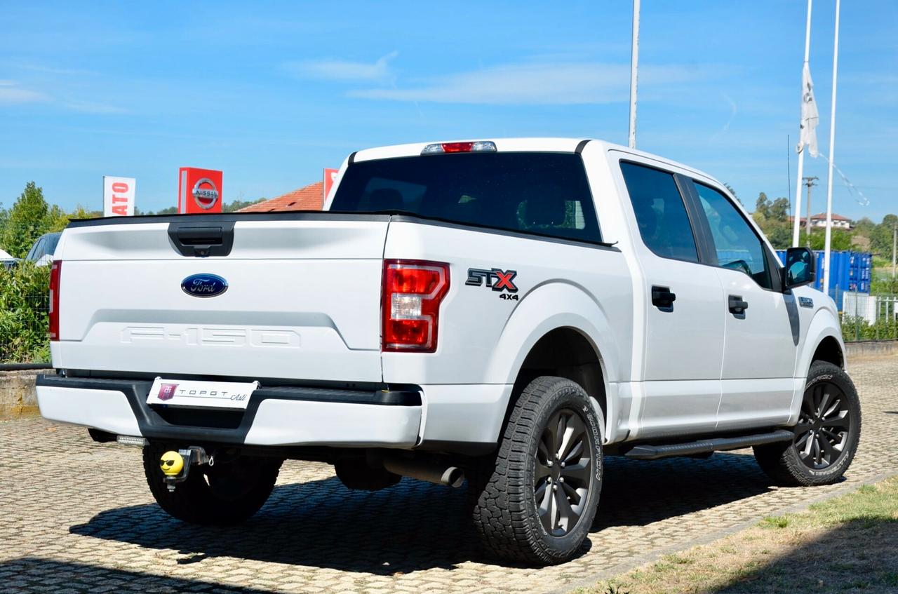 FORD F150 SUPER CREW 2.7 V6 BITURBO 330cv AUTO 5 POSTI, VETTURA PRIVATA NO IVA, EURO 6C, GANCIO TRAINO, RETROCAMERA, PERMUTE