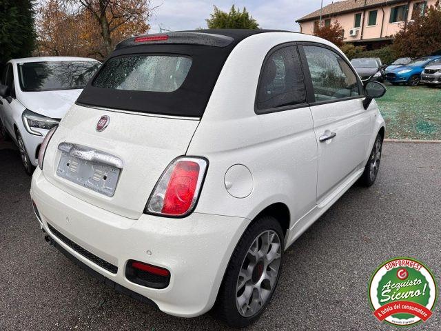 FIAT 500C C 1.2 Lounge Cabrio Ok Neo Patentati