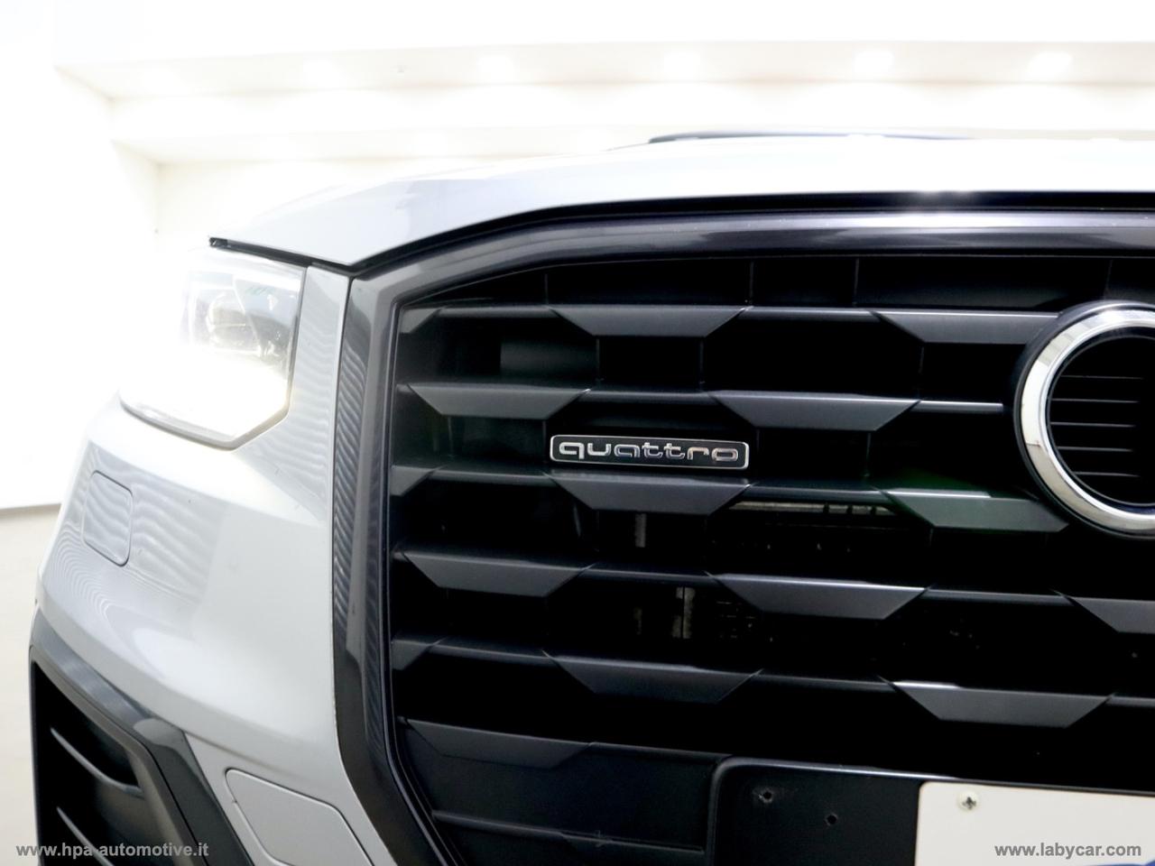 AUDI Q2 2.0TDI 150CV S-tronic 4X4 TETTO VIRTUAL LED PELLE