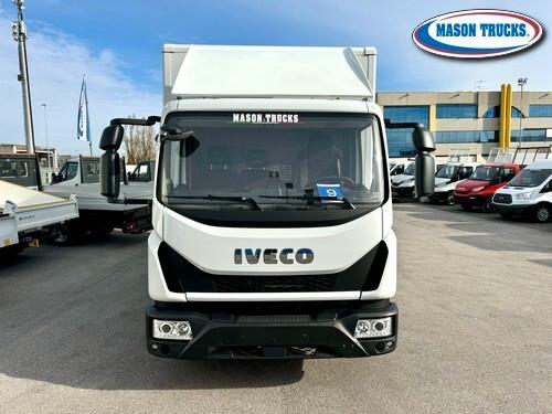 IVECO EUROCARGO 75-210 P, furgonato con sponda, 2021, km 57.000