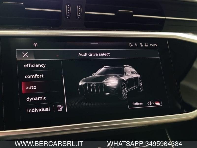 Audi A6 Allroad Quattro A6 allroad 45 TDI 3.0 quattro S tronic*MATRIX*SOSPENSIONI PNEUMATICHE*TELECAMERA*
