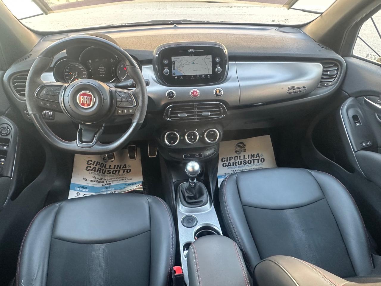 Fiat 500X 1.6 MTJ 120 CV Sport 3/2020 KM 64095 CERT 1PROP