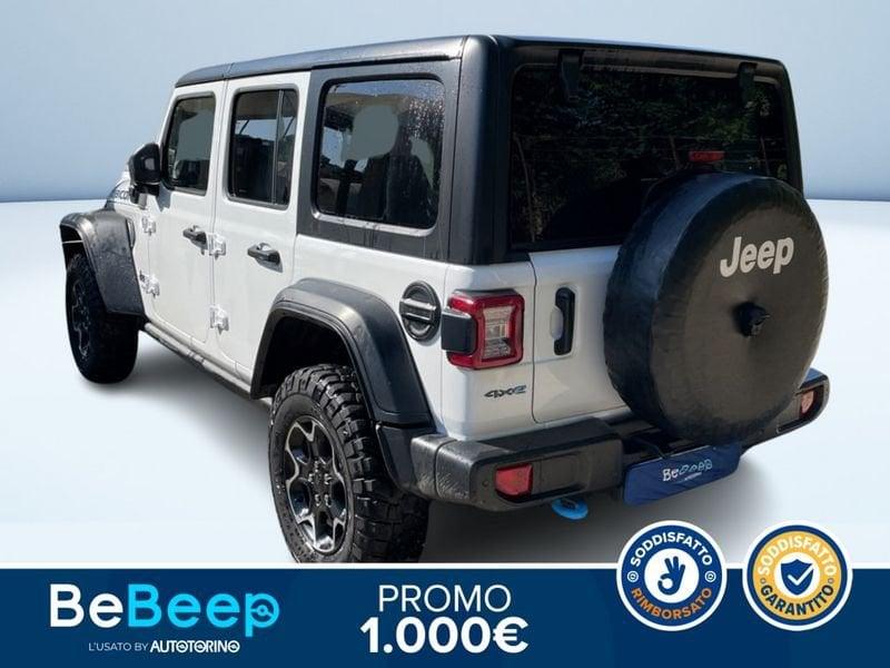 Jeep Wrangler UNLIMITED 2.0 ATX PHEV RUBICON 4XE AUTO