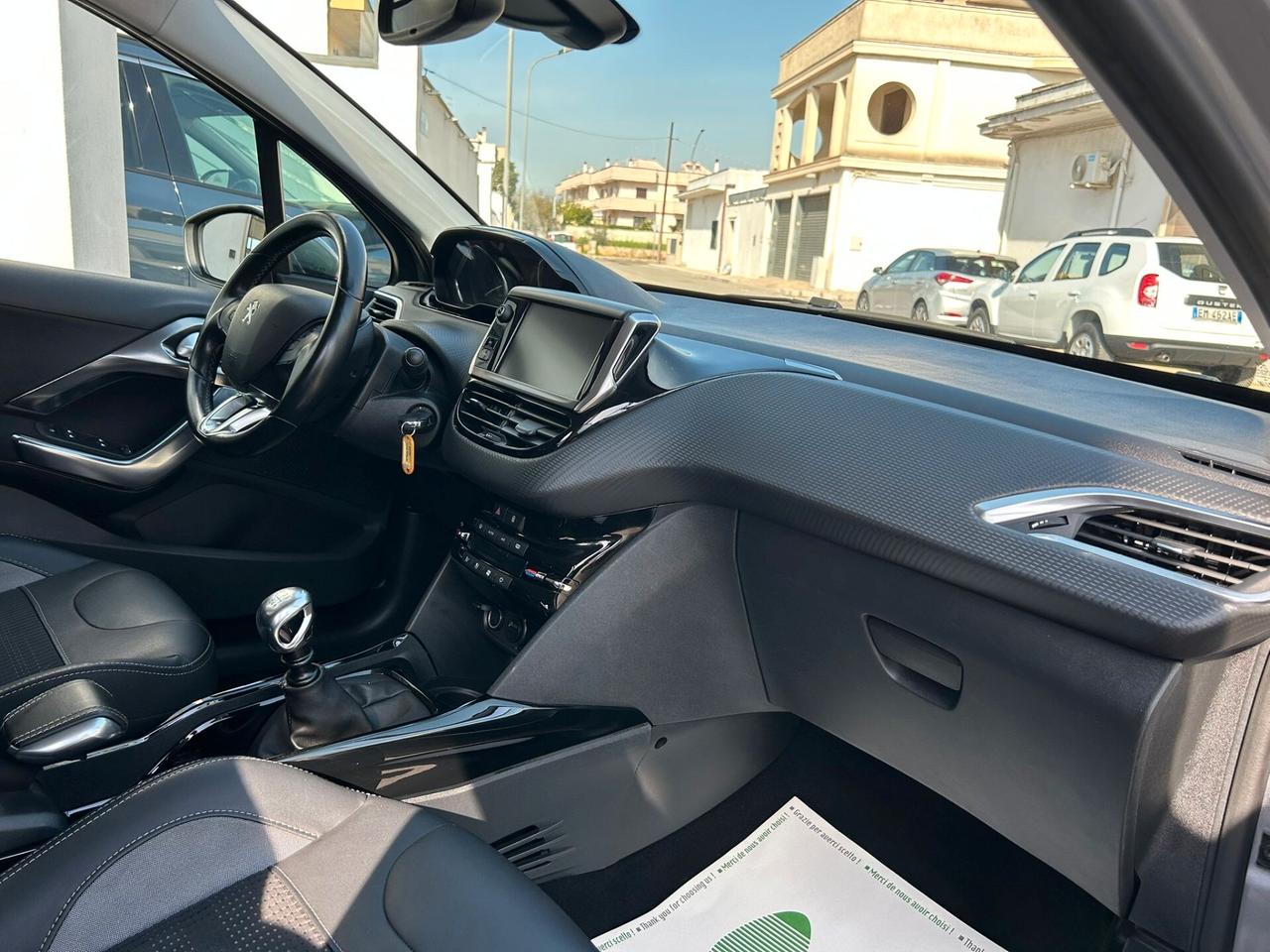 Peugeot 2008 1.6 HDI 100Cv ALLURE Km82.000-2018