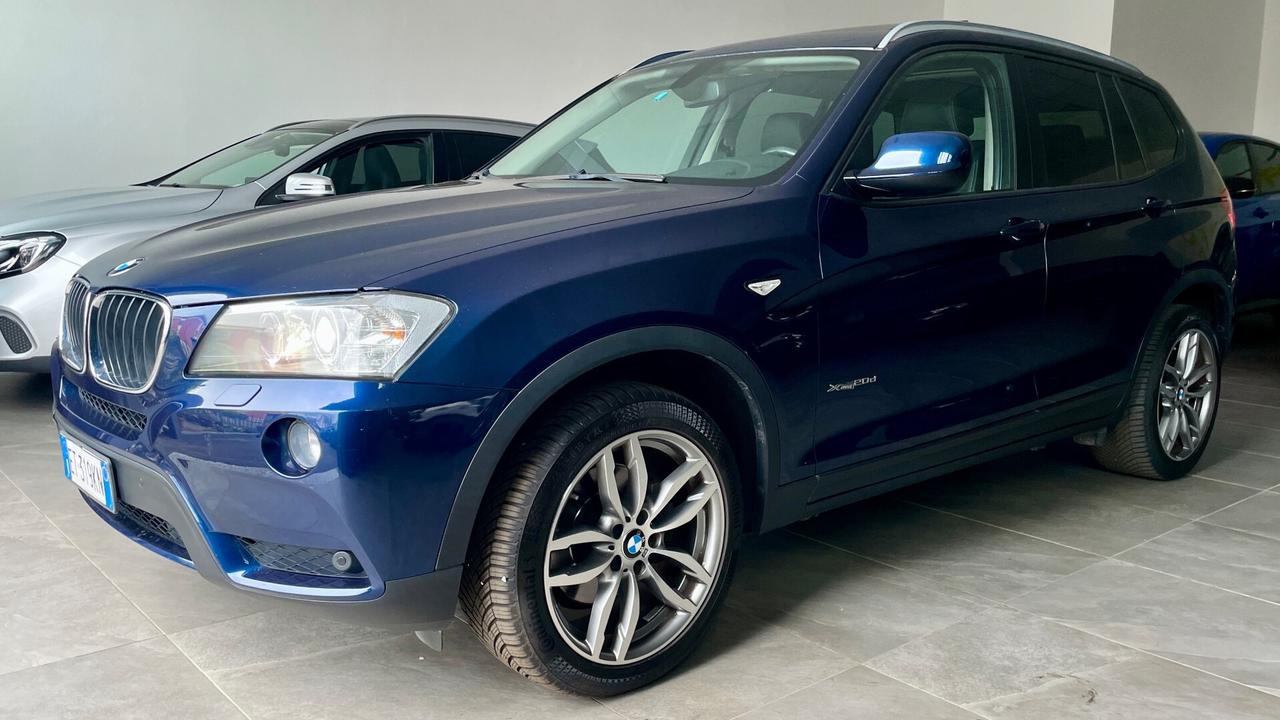 BMW X3 X-DRIVE 20D 2.0 ELETTA 184 CV - FULL LED, PELLE, TETTO