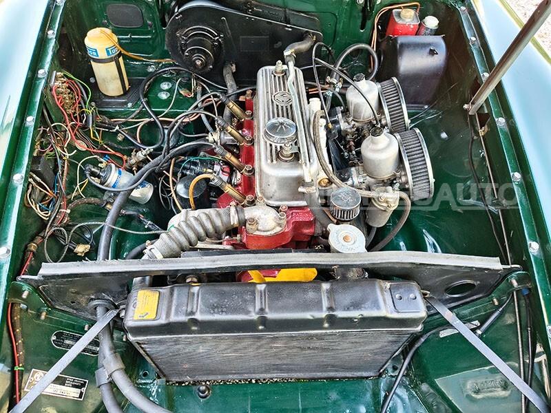 Mg MGB Spider Guida Italiana a sinistra | 1968 | British Racing Green
