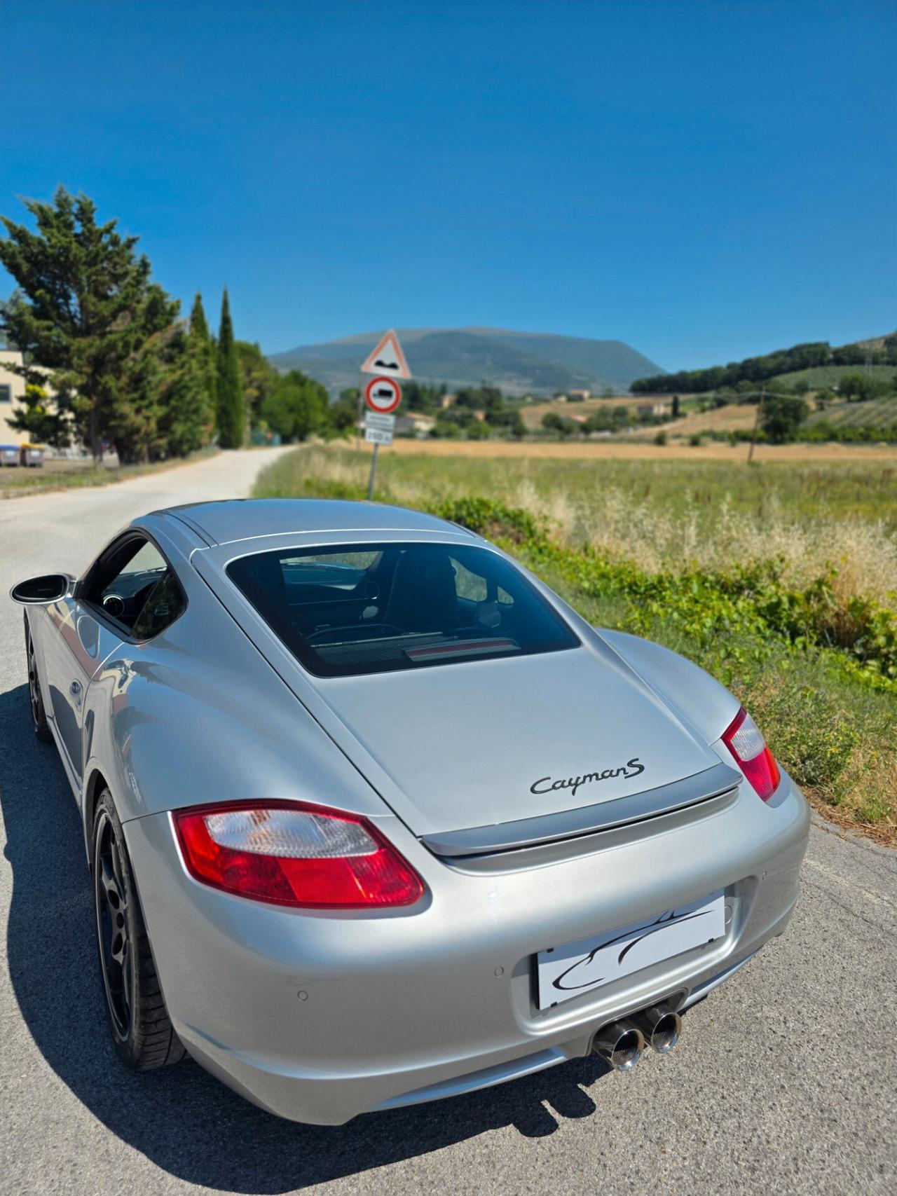 Porsche Cayman 3.4 S Book Service Asi Scarico sportivo
