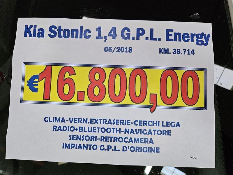 KIA Stonic 1.4 MPI 100CV EcoGPL Energy - OCCASIONE DEL MESE!!!
