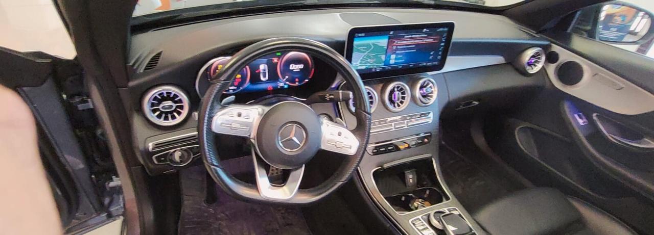 BELLISSIMA-IMPECCABILE-COME NUOVA-Mercedes-benz C 220 d Auto Cabrio Premium Plus.
