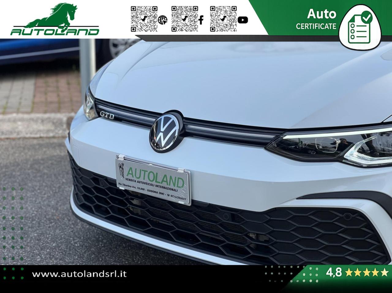 Volkswagen Golf GTD 2.0 tdi GTD 200cv dsg Tetto*DDC*IQ LIGHT*FULL