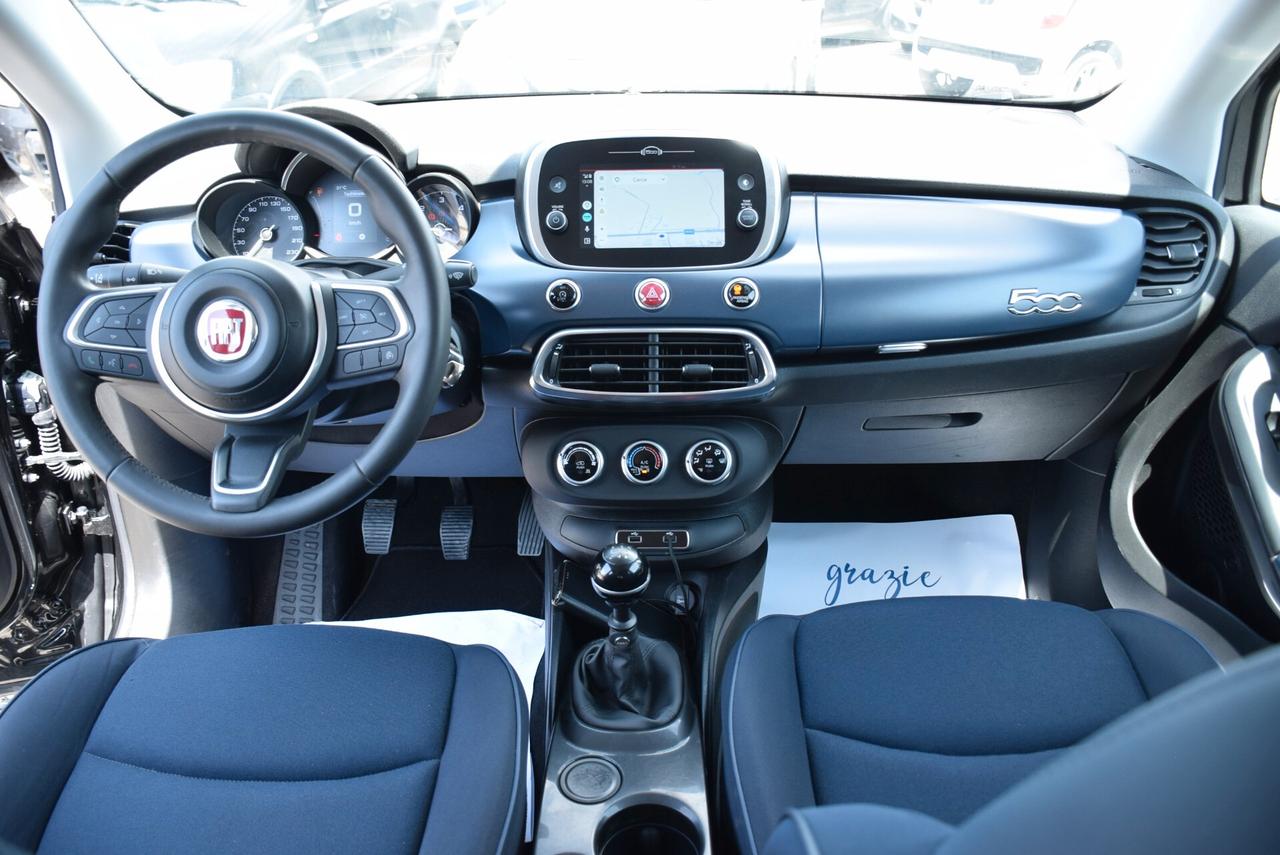 Fiat 500X 1.3 MJT 95CV AZIENDALE IVA DETR. NAVI ANDROID CRUISE BT OK NEOP.