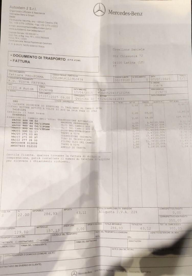 Mercedes C220 CDI Station Wagon Premium AMG