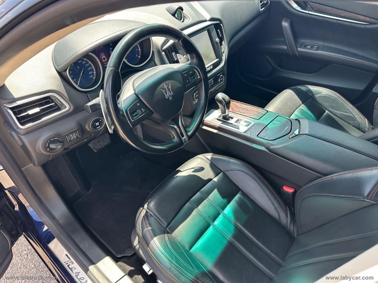 MASERATI Ghibli V6 SQ4 MODENA MOTORE FERRARI