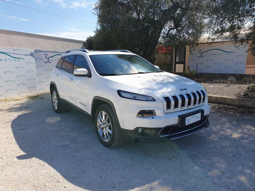 Jeep Cherokee 2.0 MJ 170cv 4WD AT9 Limited*Tetto*Pelle*Sed. Elettr.*