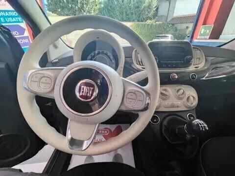 Fiat 500 1.2 Pop 69CV BENZINA - NEOPATENTATI - Unico Prop. - 2017