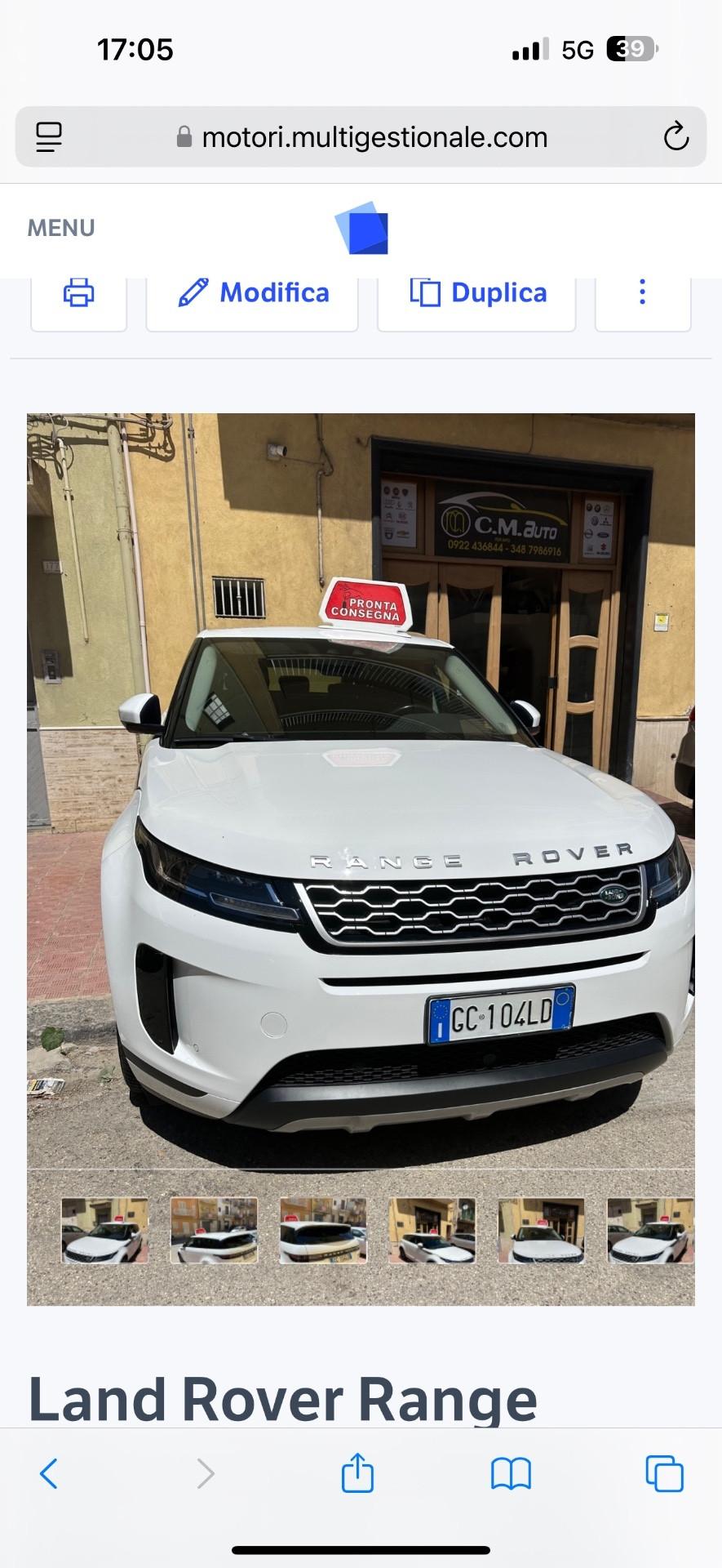 Land Rover Range Evoque 2.0D I4-L.Flw 150 CV