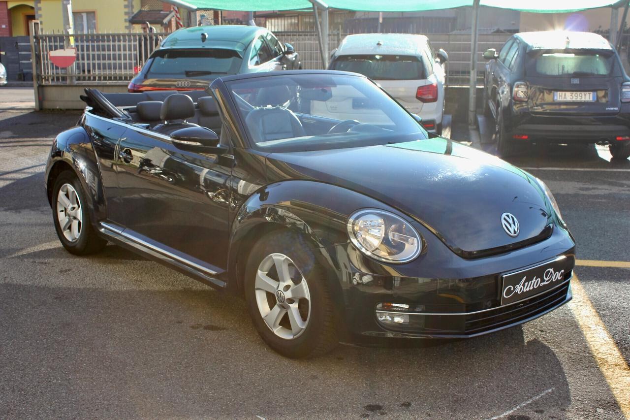 Volkswagen Maggiolino Cabrio 1.2 TSI Design 105CV NAVY PLUS SEDILI RISCALDATI