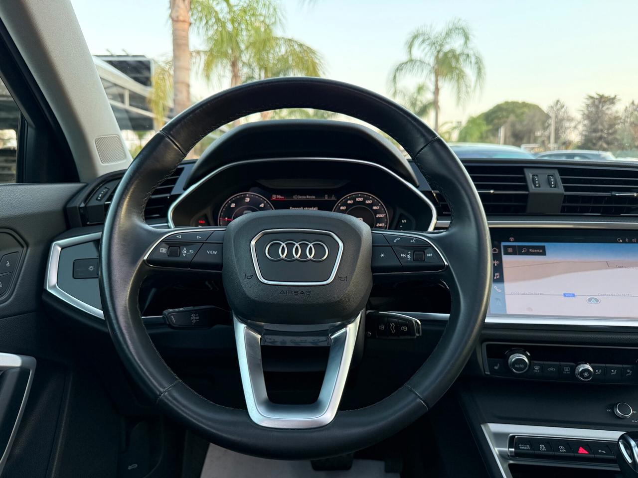 AUDI Q3 35TDI 150CV S-LINE IDENTITY BLACK TETTO PELLE NAVI