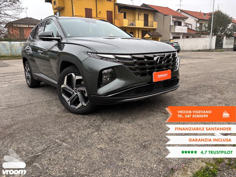 HYUNDAI Tucson 3ª serie Tucson 1.6 HEV aut. Ex...