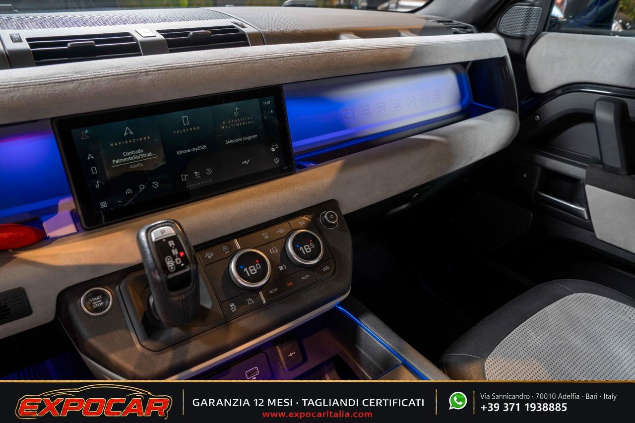 Land Rover Defender 90 3.0D I6 200 CV AWD Auto X-Dynamic HSE