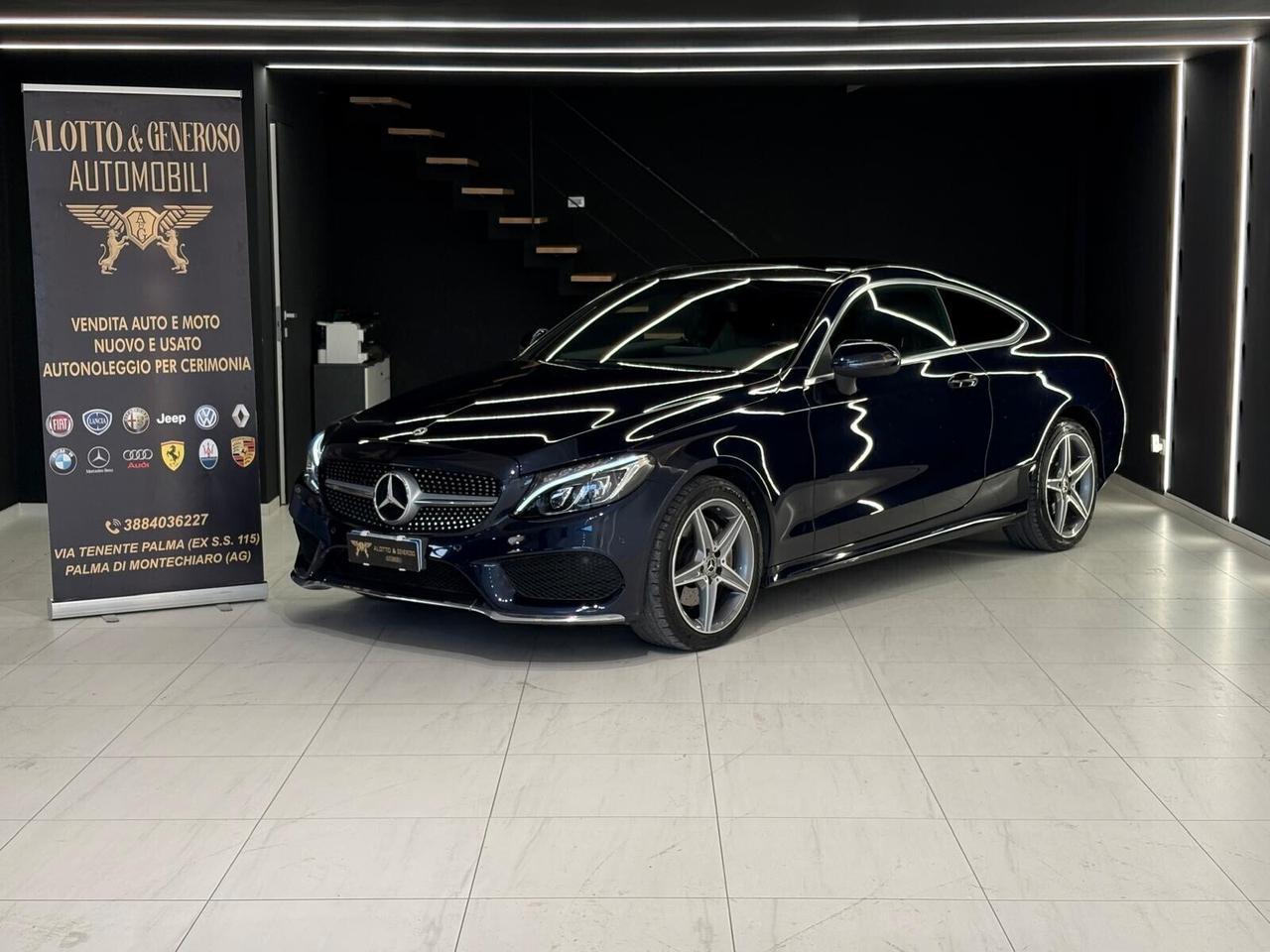 MERCEDES C 220D 4Matic Coupé AMG Premium TETTO