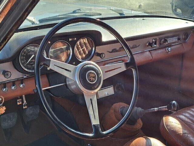 Alfa romeo sprint 2600 bertone -asi- 1962
